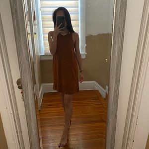 Suede Dress